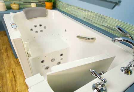 How long does it take to install a walk-in bathtub?